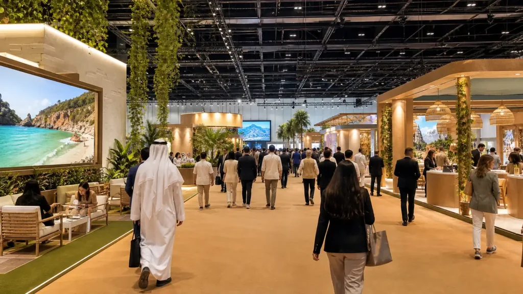 International travel exhibition at Dubai World Trade Centre