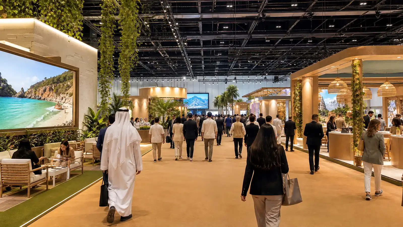 International travel exhibition at Dubai World Trade Centre
