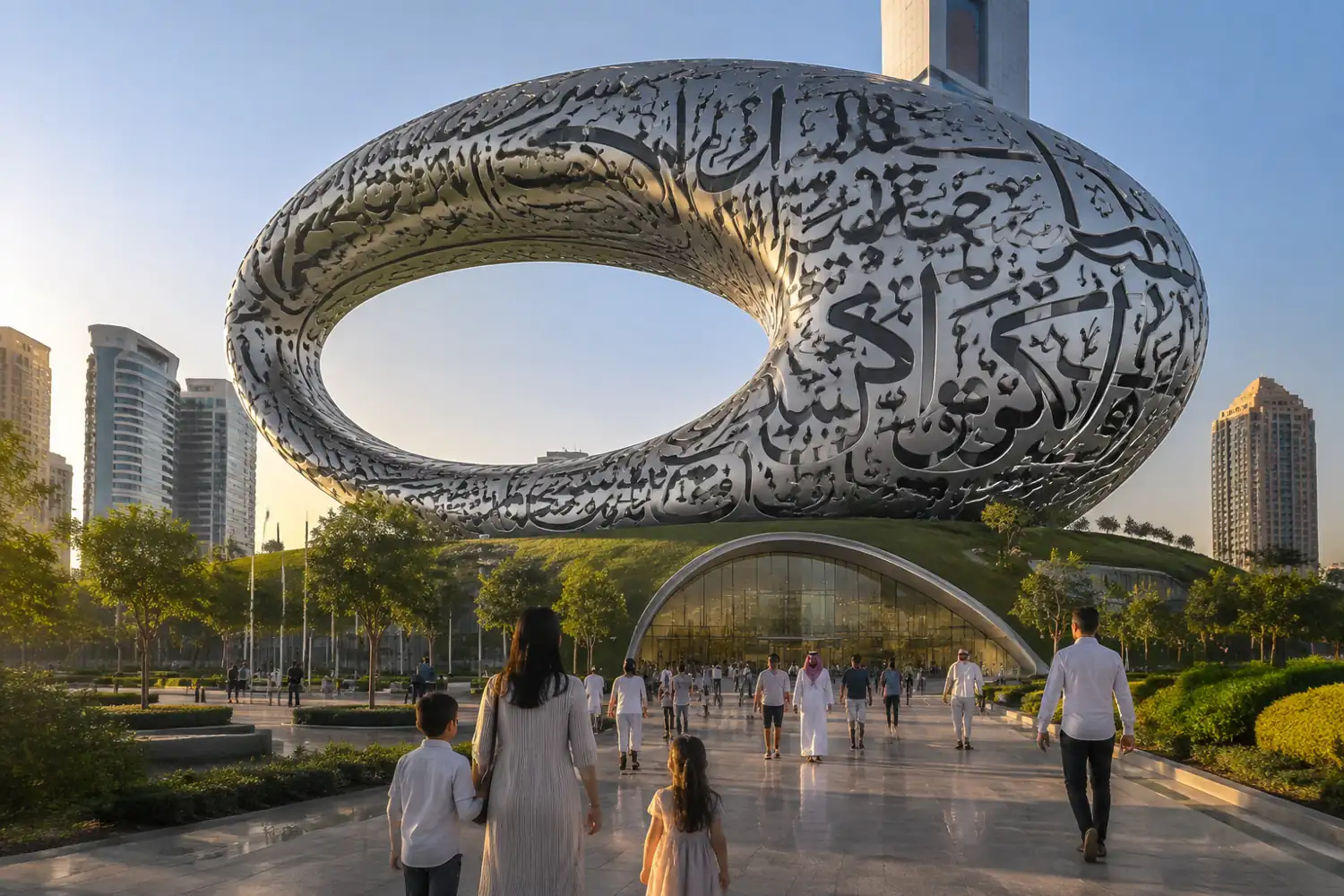 Museum of the Future building in Dubai